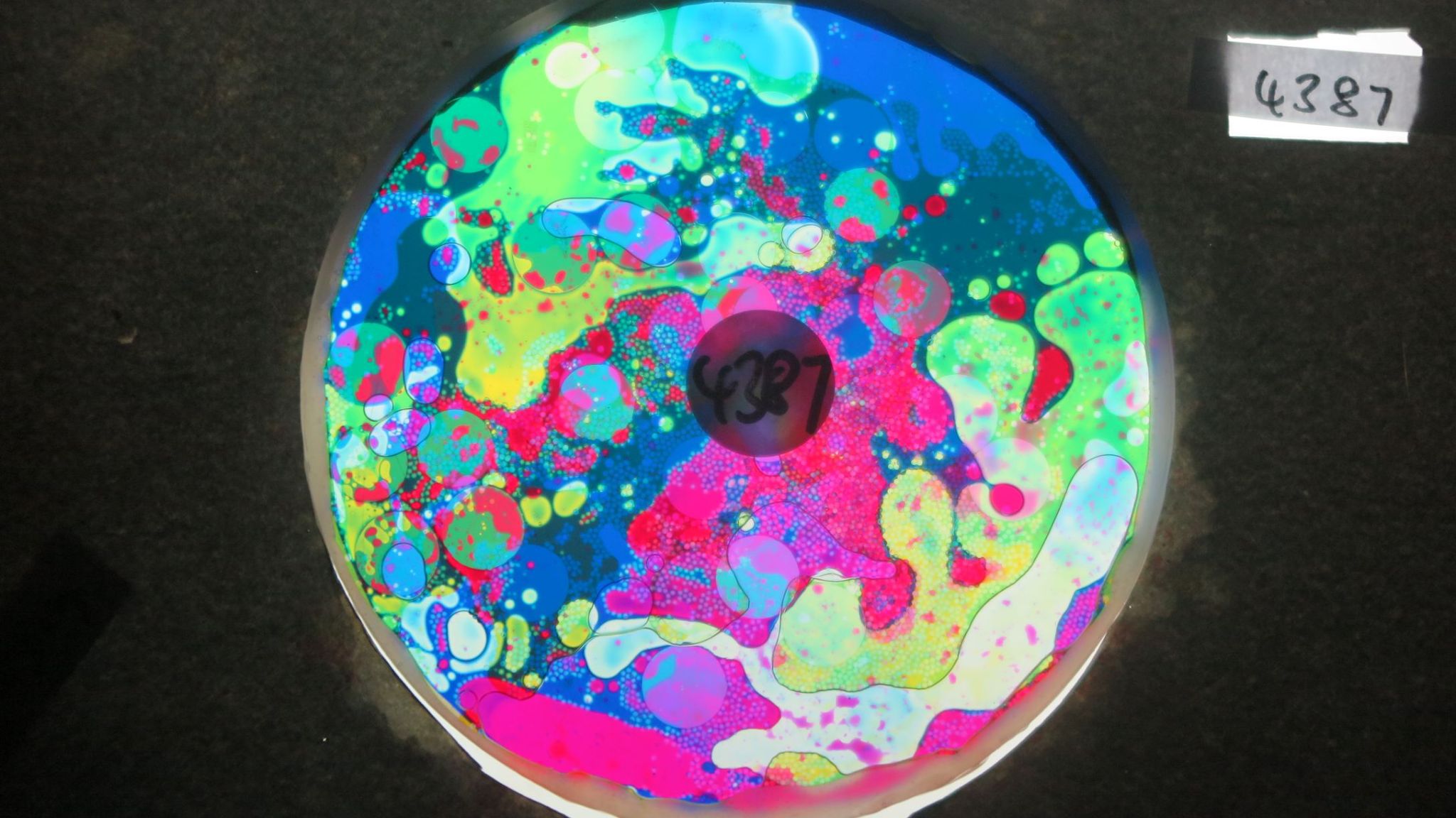 BV4387bubble vision oil wheel